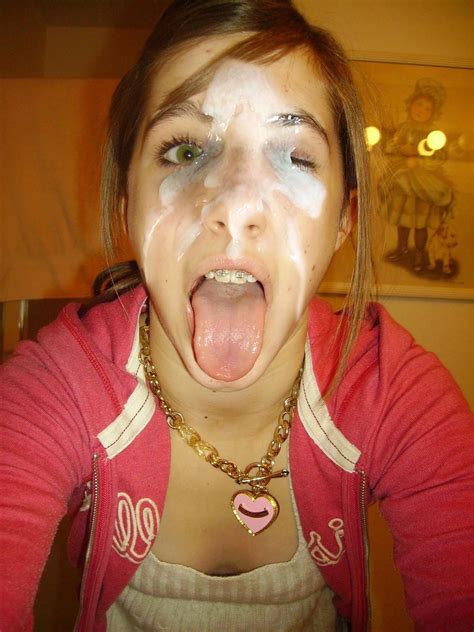 Cute Girl With Cum On Her Face Nude Photos