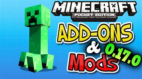 Mcpe Add Ons And Mods 0170 Official Gameplay Minecon Update