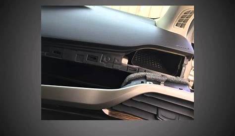 Replacing Cabin Air Filter on a 2014 Ford Fusion Energi - YouTube
