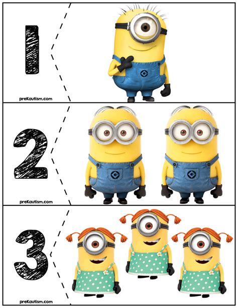 Minions Color By Number