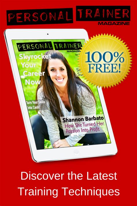 Personal Trainer Magazine - FREE Online Publication | Personal trainer, Free personal trainer ...
