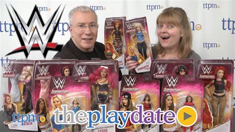 the playdate wwe superstars dolls and figures from mattel youtube