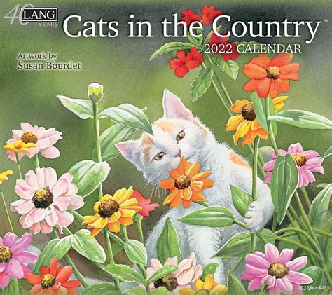Solve Lang 2022 Wall Calendar Cats In The Country Jigsaw Puzzle Online