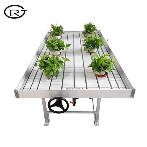 Garden Greenhouse Rolling Benches Ebb And Flow Growing Bench China