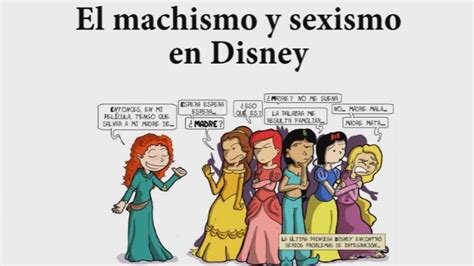 Machismo Y Sexismo En Disney Youtube