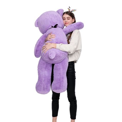 Maogolan Giant Teddy Bear Purple Large Stuffed Animals Big Bears Plush