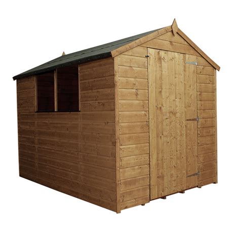 Mercia Wooden 8 X 6ft Shiplap Shed Reviews