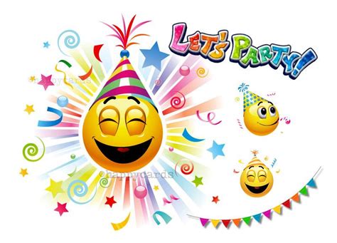 10 Einladungskarten Geburtstag Smiley Emoji Kinder Etsyde Smiley