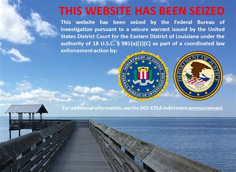 fbi seized website