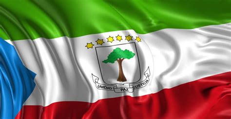 Green represents the natural resources, jungles and agriculture of the country. Flag Of Equatorial Guinea Beautiful 3d Animation Of ...