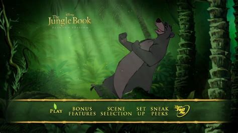 The Jungle Book 1967 Dvd Menu