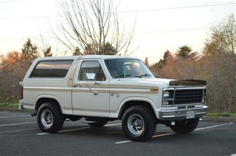 1980 Ford Bronco Xlt 4x4 Only Low Miles 42045 Miles Classic Ford