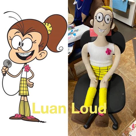 Plush Toy Comparisons Luan Loud By Zoommf2005 On Deviantart