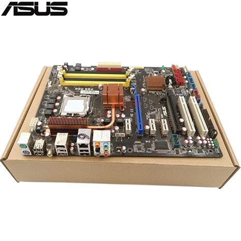 Original Used Desktop Motherboard For Asus P5q Pro P45 Support Socket