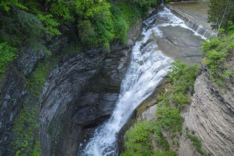 Upper Taughannock Falls New York United States World Waterfall Database