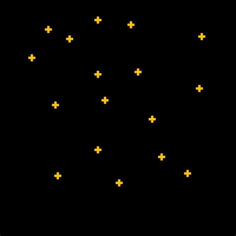 Pixilart Yellow Stars By Rainbowkitty15