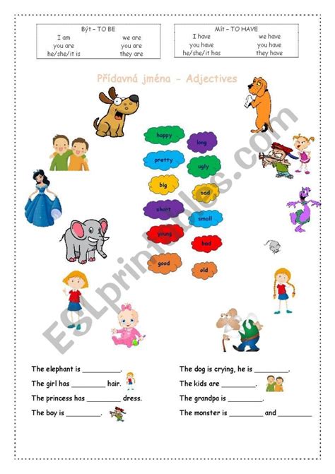 Adjectives For Kids Worksheets | 99Worksheets