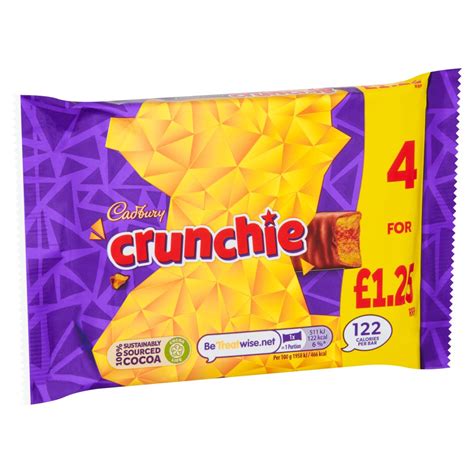 cadbury crunchie 4 x 26 1g 104 4g best one