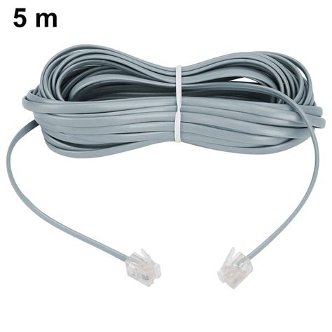 Telephone Cable To Male Modular Telephone Extension Lead Cable Cord