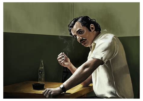 Narcos Illustration Pablo Escobar On Behance