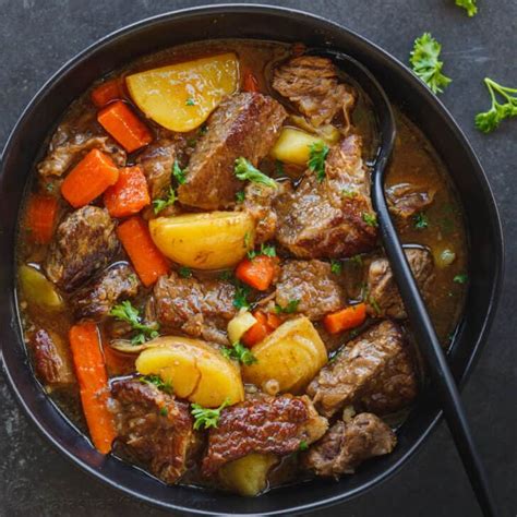 Slow Cooker Beef Stew NatashasKitchen Com