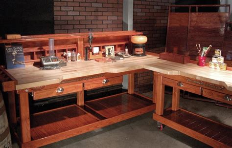 Build Butcher Block Workbench Butcher Block Workbench Su Flickr