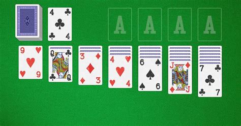 Basic Solitaire Card Game