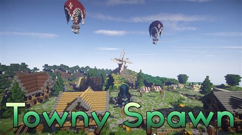 Minecraft Towny Survival Spawn Map 17 112 Free Download