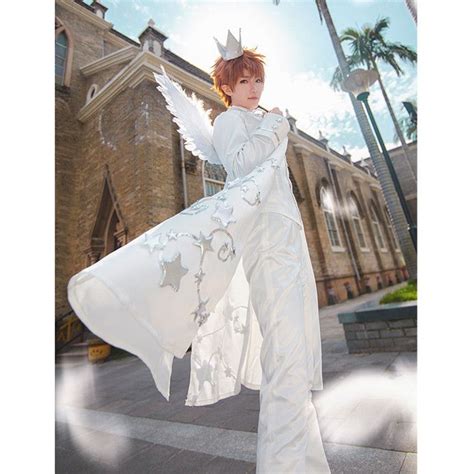 S Xl Card Captor Sakura Syaoran Wedding Dress Cosplay Costume Cp
