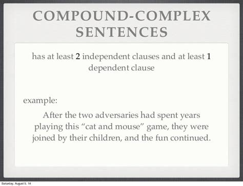 Compound And Complex Sentences Upper Elementary Snapshots Exploring