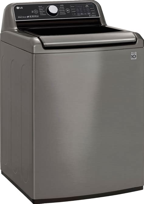 Lg 55 Cu Ft High Efficiency Smart Top Load Washer With Turbowash3d
