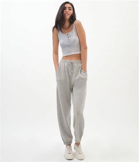 Baggy High Waisted Cinched Sweatpants