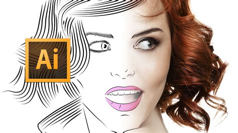 In This Video I Will Show You How To Turn Photos Into Line Art With Adobe Illustrator
