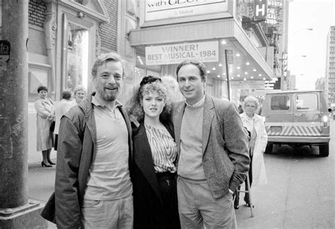 Bygone Broadway On Instagram Stephen Sondheim Bernadette Peters And James Lapine Outside The