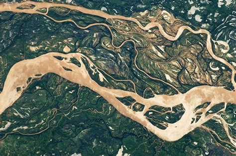 The Stunning Beauty Of Braided Rivers Amusing Planet