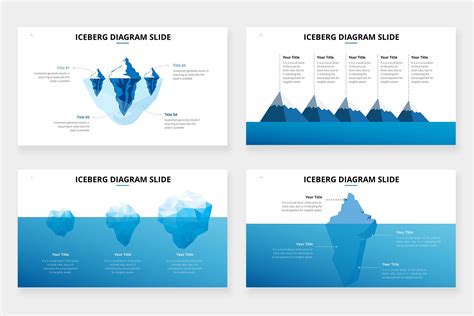 Iceberg Diagram Infographics Infograpia