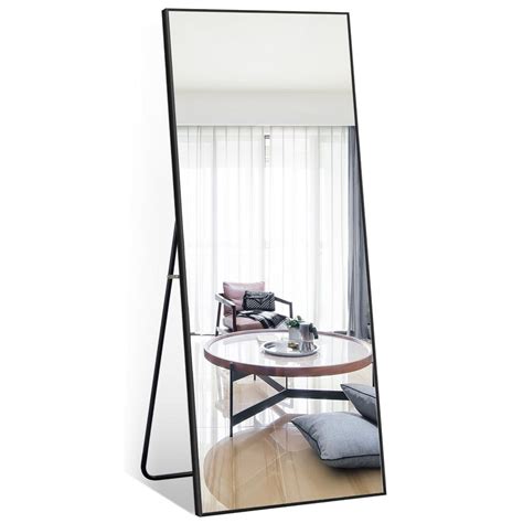 Carson carrington salmijarvi wide frame full length floor mirror with standing. PexFix 59 in. x 20 in. Modern Rectangle Shape Metal Framed ...