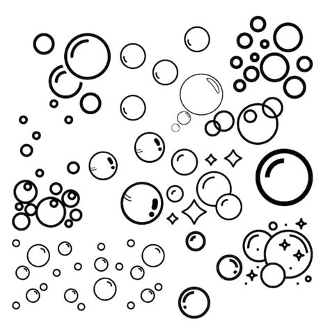 Bubbles Bundle Svg Png Pdf Bubble Svg Bubble Clipart Blowing Etsy