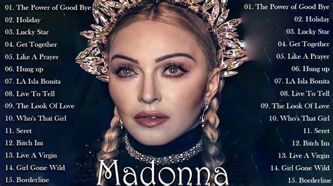 Madonna Greatest Hits Full Album 2021 Top Best Songs Of Madonna