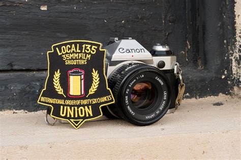 Film Shooters Union Local 135 35mm Film Shooters Patch Shoot Film Co