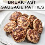 Best Ground Turkey Breakfast Sausage Patties Project Meal Plan