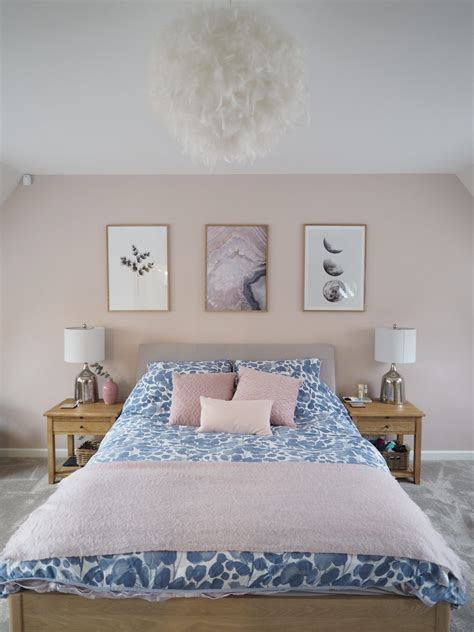 Learn tips to redecorate your room. Pink and Grey Bedroom Makeover Reveal