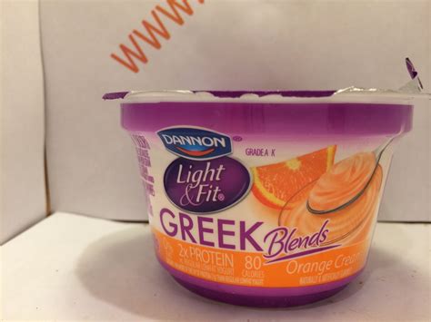 Dannon light & fit greek yogurt, variety pack, 5.3 oz, 18 ct item 810592 compare product. Crazy Food Dude: Review: Dannon Light & Fit Greek Blends ...