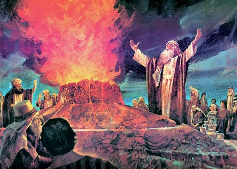 Elijahs Triumph Over The Priests Of Baal Wonderings Of Asacredrebel