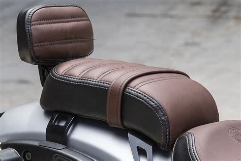 Indian Scout Bobber Passenger Seat With Back Rest 2882853 Lna Walmart