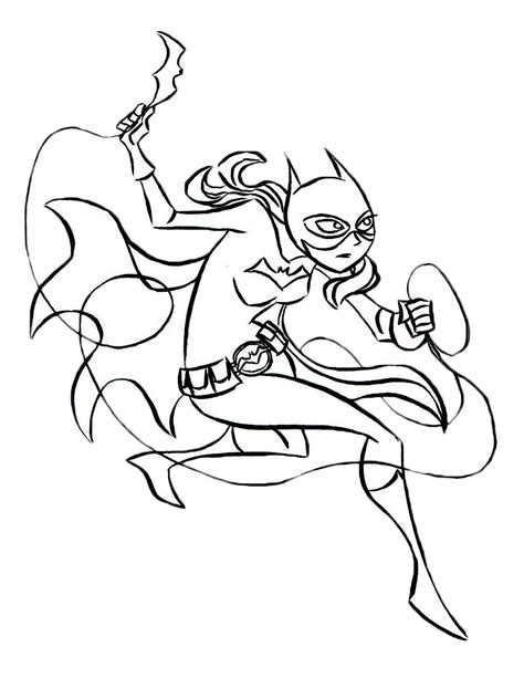 Batwoman Coloring Pages At Getdrawings Free Download