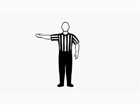 Basketball Umpire Or Referee Hand Signals 2d Animation By Retro Vectors