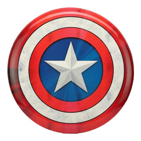Captain America Metal 24 Inch Shield