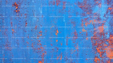 Paper Backgrounds Grunge Blue Rusty Metal Panel Texture Hd