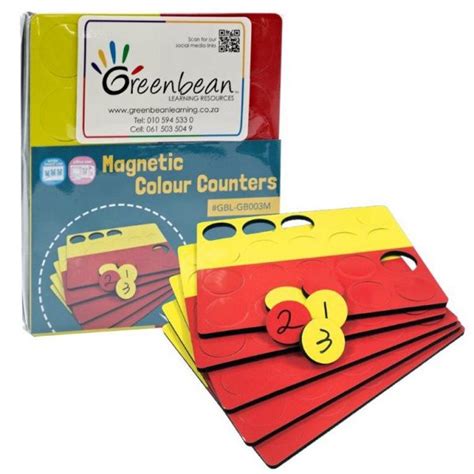 Magnetic 2 Colour Counters 100pc The Brain Bus
